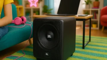 JBL CI8P Subwoofer Ativo 8" com 100W RMS: Potência e Clareza