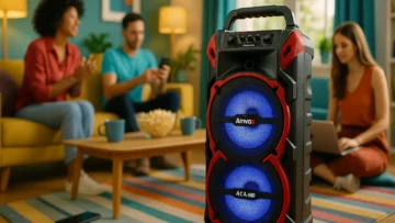 Amvox ACA 600 Bagvox Red: Som Potente e Mobilidade