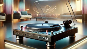 Audio-Technica AT-LP5X: O Toca-Discos Perfeito para Amantes de Áudio Analógico e Digital