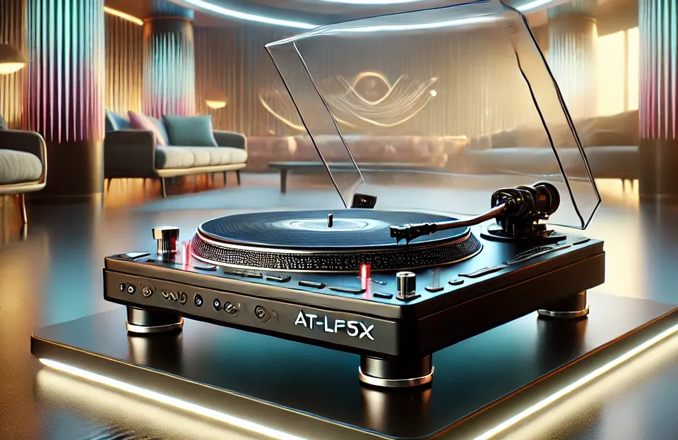 Audio-Technica AT-LP5X: O Toca-Discos Perfeito para Amantes de Áudio Analógico e Digital