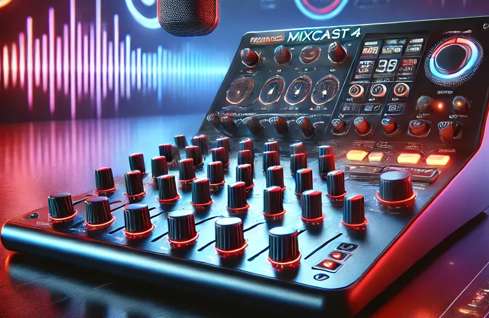 Tascam Mixcast 4: Mixer de Podcast com Interface USB