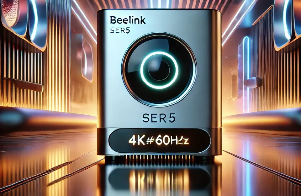 Beelink Mini PC SER5 com Ryzen 5 e suporte 4K@60Hz