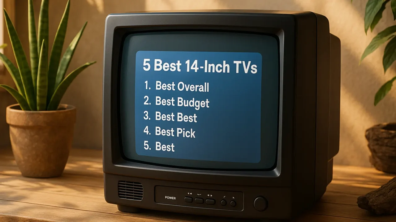 Lista de 5 Melhores: TV de 14 polegadas
