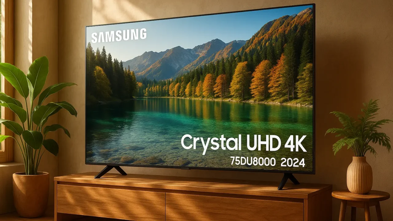 5 Melhores Modelos de Samsung smart big TV 75” crystal uhd 4k 75du8000 2024