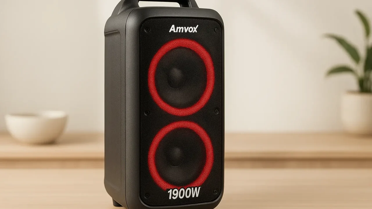 Melhores 5 caixa de som Amvox 1900w