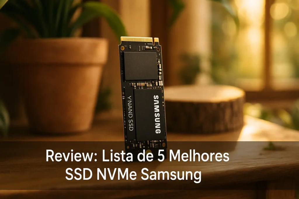 Lista de 5 Melhores: SSD nvme Samsung