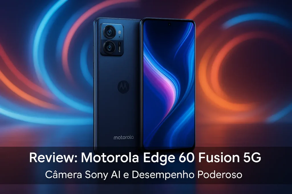 Motorola Edge 60 Fusion 5G: Câmera Sony AI e Desempenho Poderoso