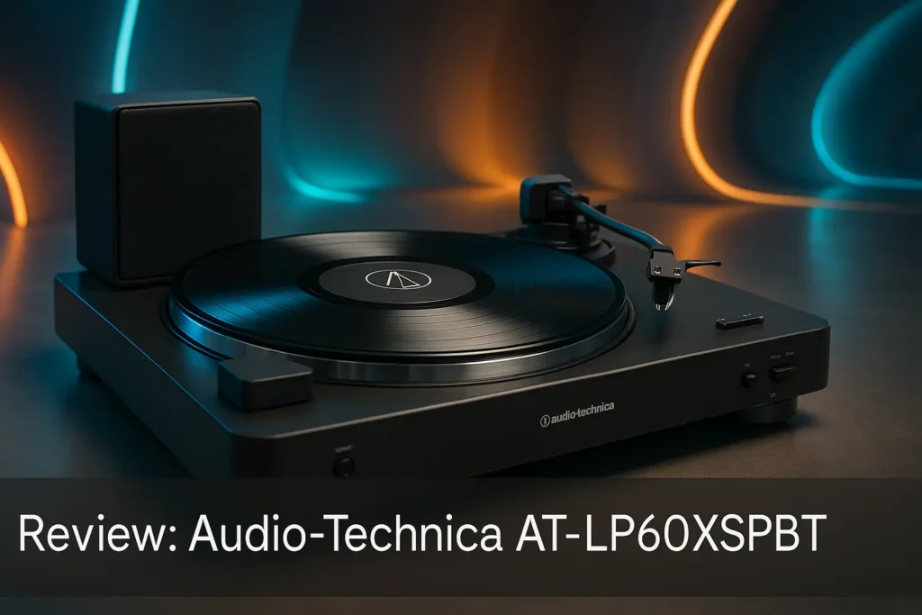 Audio-Technica AT-LP60XSPBT: Som vintage com tecnologia moderna
