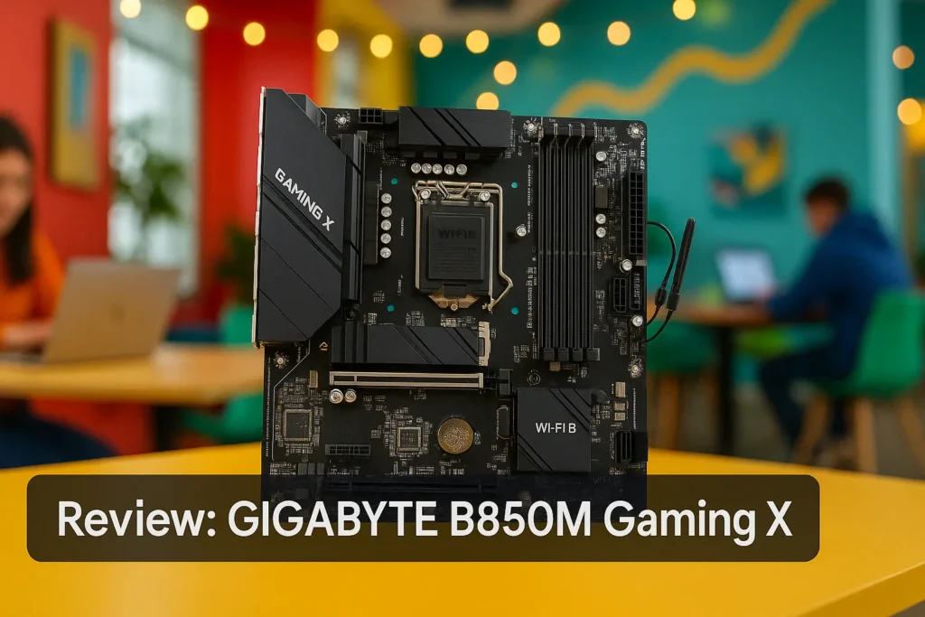 GIGABYTE B850M Gaming X: desempenho, conectividade e Wi-Fi 6E
