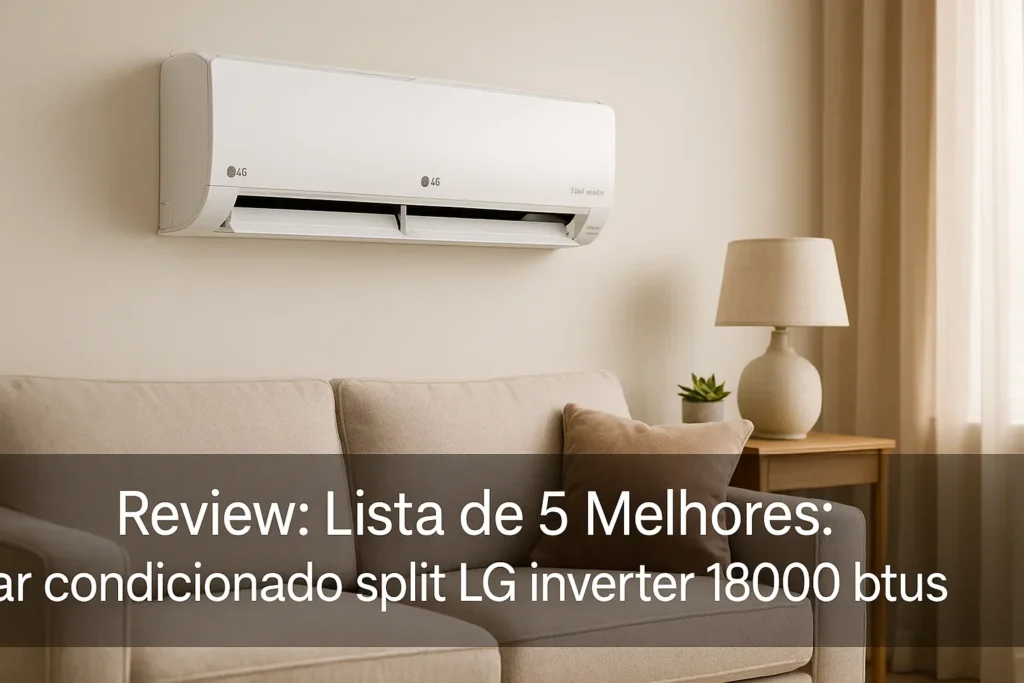 Lista de 5 Melhores: ar condicionado split LG inverter 18000 btus