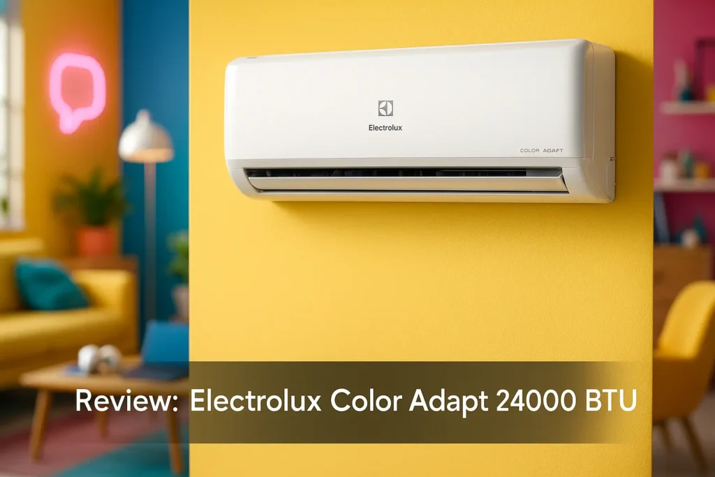 Electrolux Color Adapt 24000 BTU: Potência, Design e Conforto em um Só Produto
