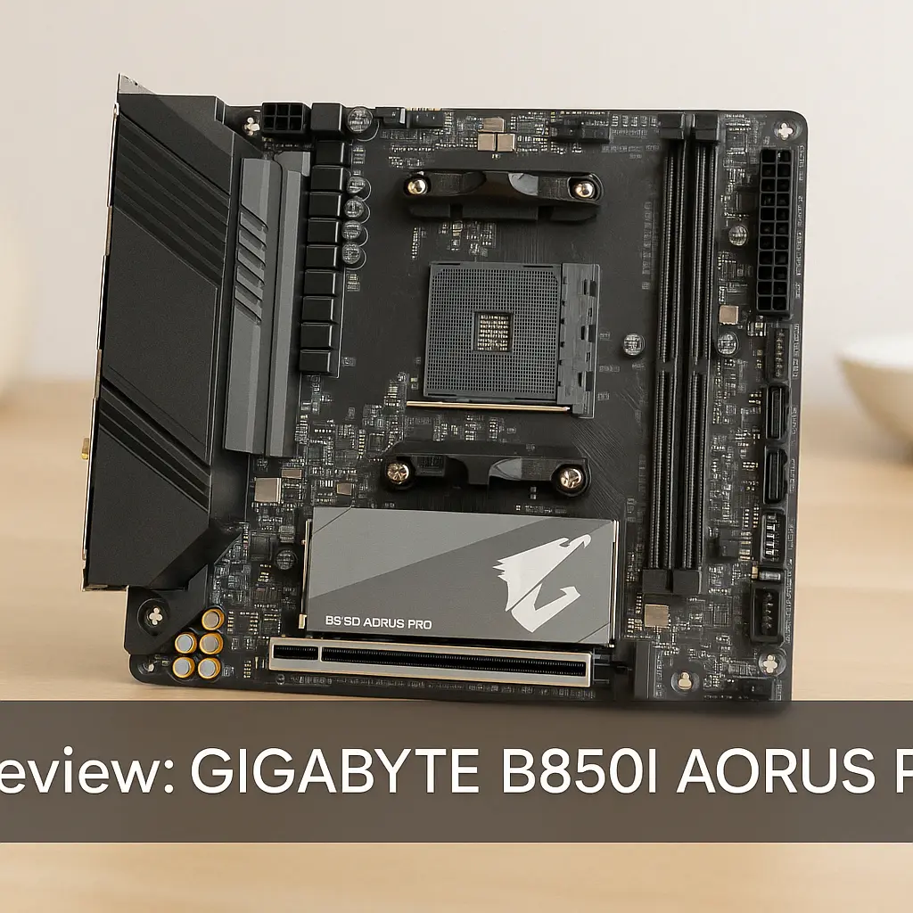 GIGABYTE B850I AORUS PRO: Compacta, Potente e Pronta para o Futuro