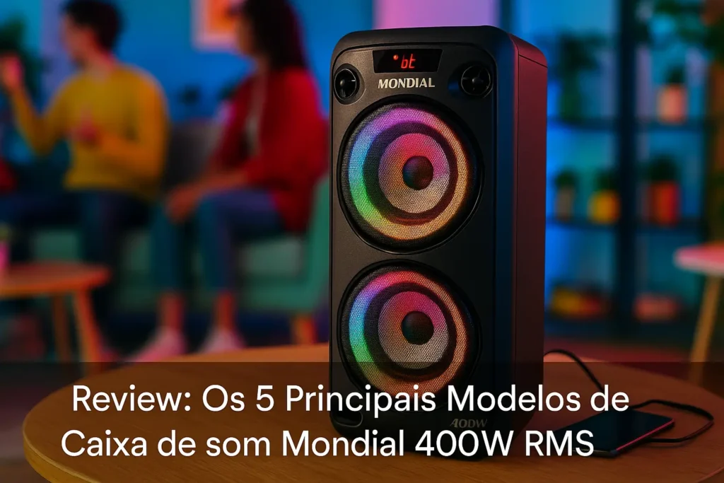 Os 5 Principais Modelos de Caixa de som Mondial 400w rms