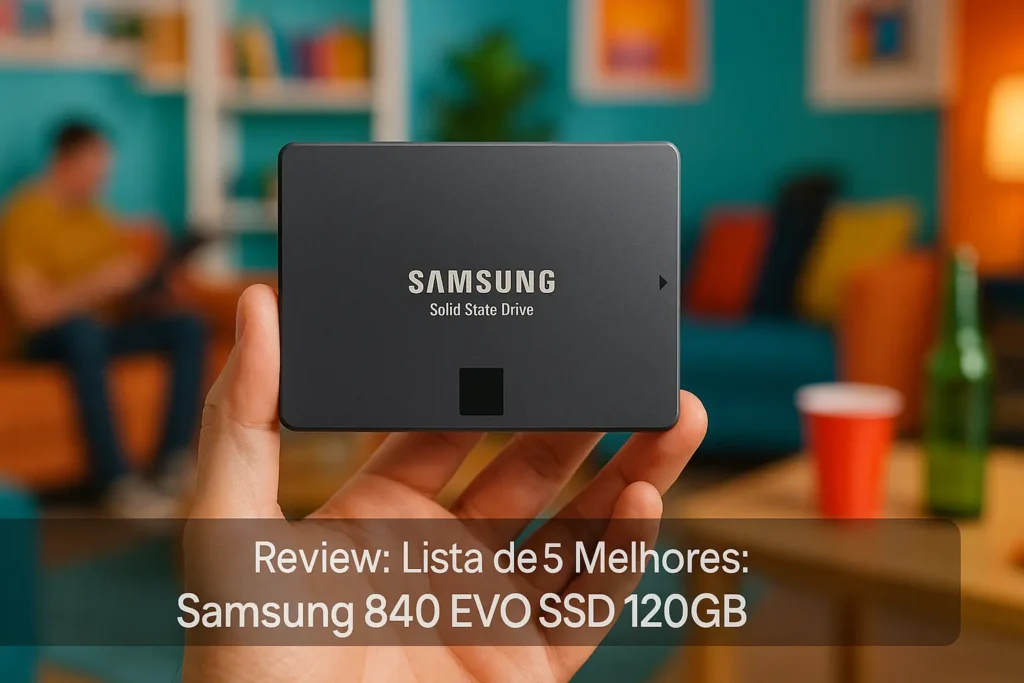 Lista de 5 Melhores: Samsung 840 EVO SSD 120gb