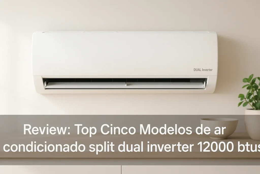 Top Cinco Modelos de ar condicionado split dual inverter 12000 btus