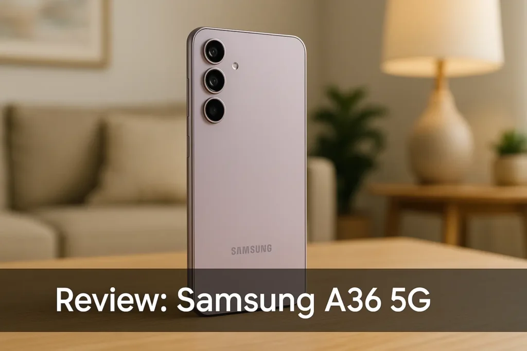Samsung A36 5G (128GB): performance e som premium em um só combo