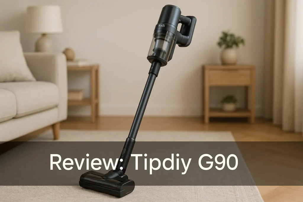 Tipdiy G90: Aspiração Potente, Controle Total e Muita Praticidade