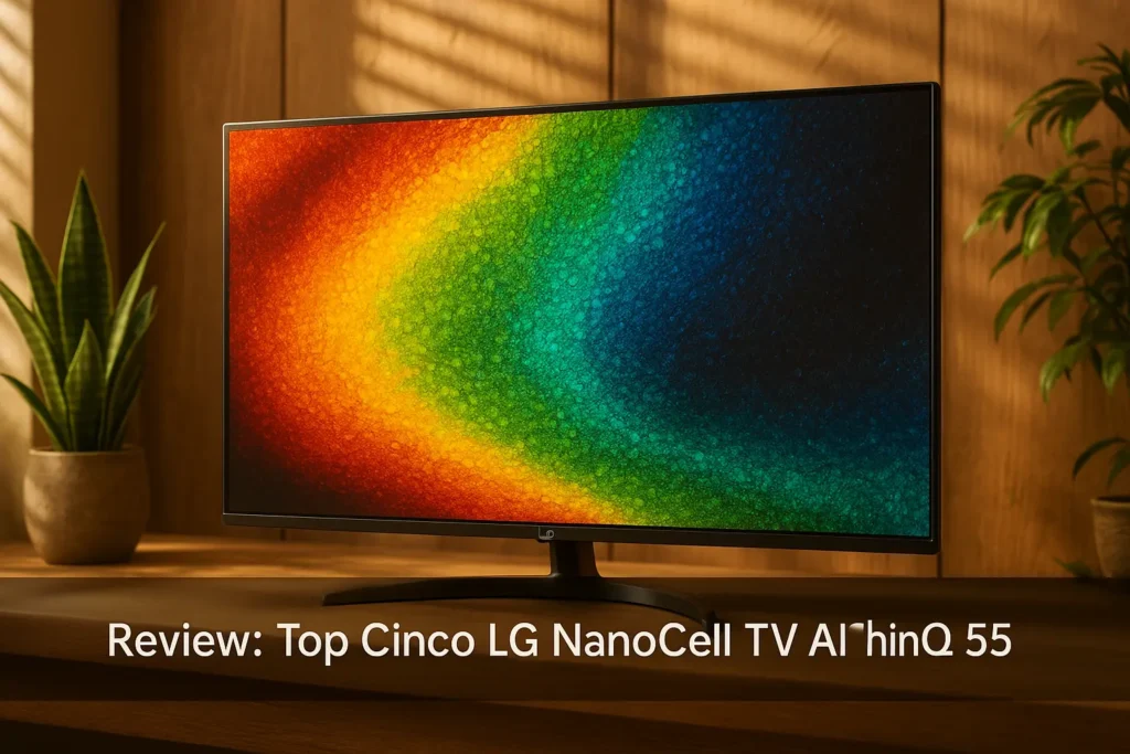Top Cinco LG nanocell TV AI thinq 55