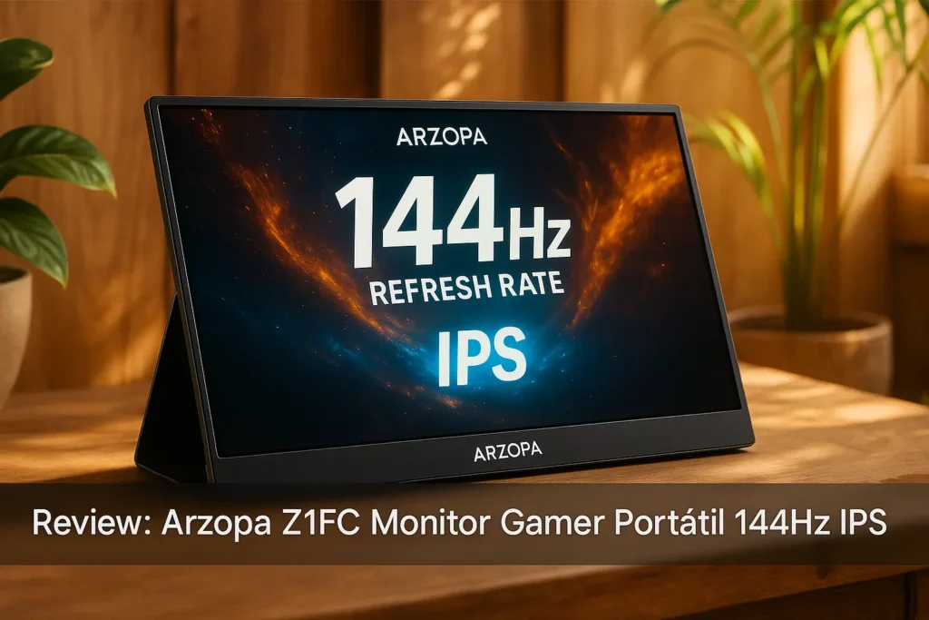 Arzopa Z1FC Monitor Gamer Portátil 144Hz IPS