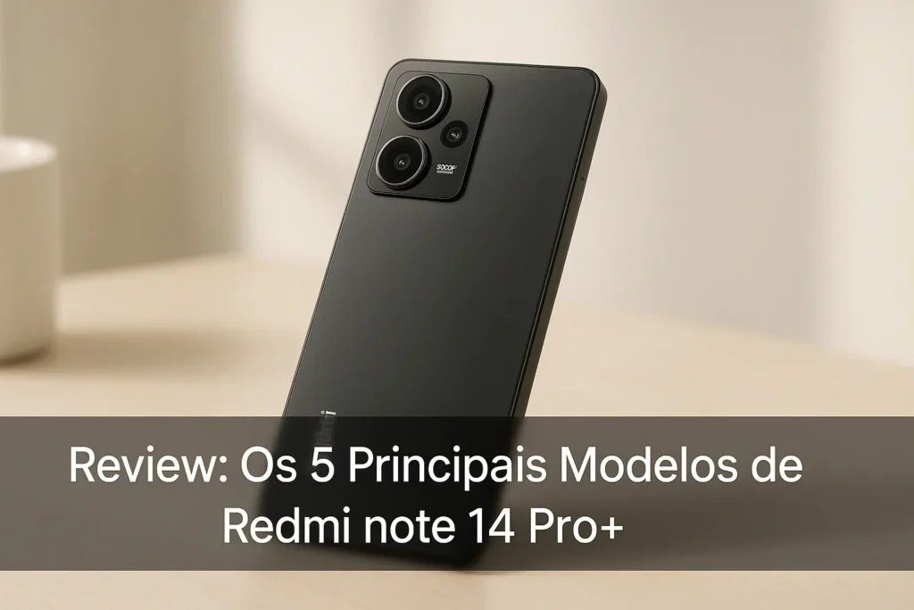 Os 5 Principais Modelos de Redmi note 14 pro+
