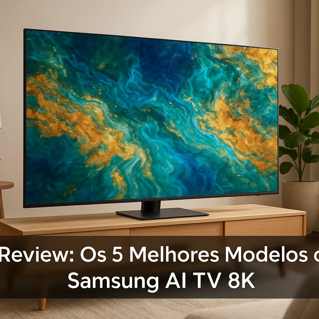 Os 5 Melhores Modelos de  Samsung AI TV 8k