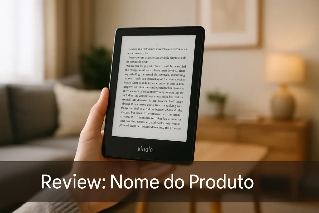 Top 5 nova geração kindle