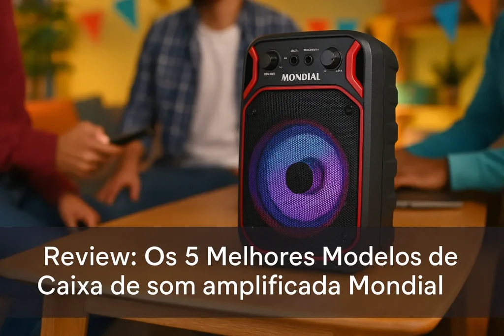 Os 5 Melhores Modelos de Caixa de som amplificada Mondial