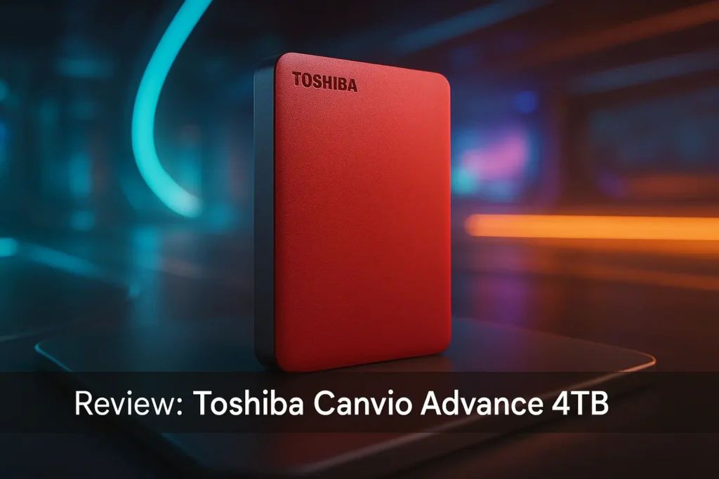 HD Externo Toshiba Canvio Advance 4TB: Armazenamento com Velocidade e Estilo