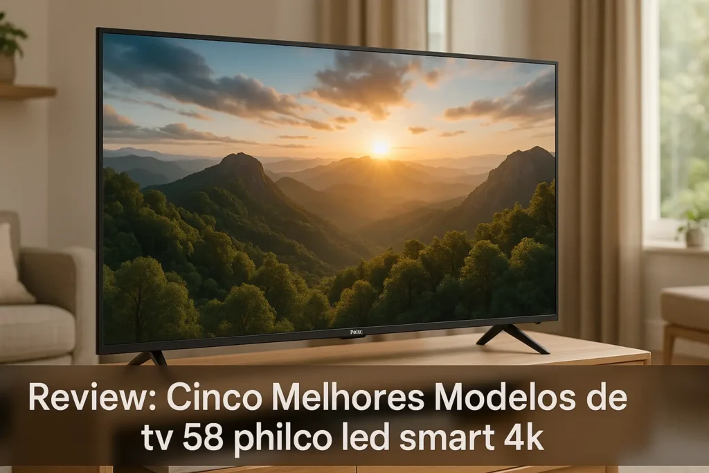 Cinco Melhores Modelos de tv 58 philco led smart 4k