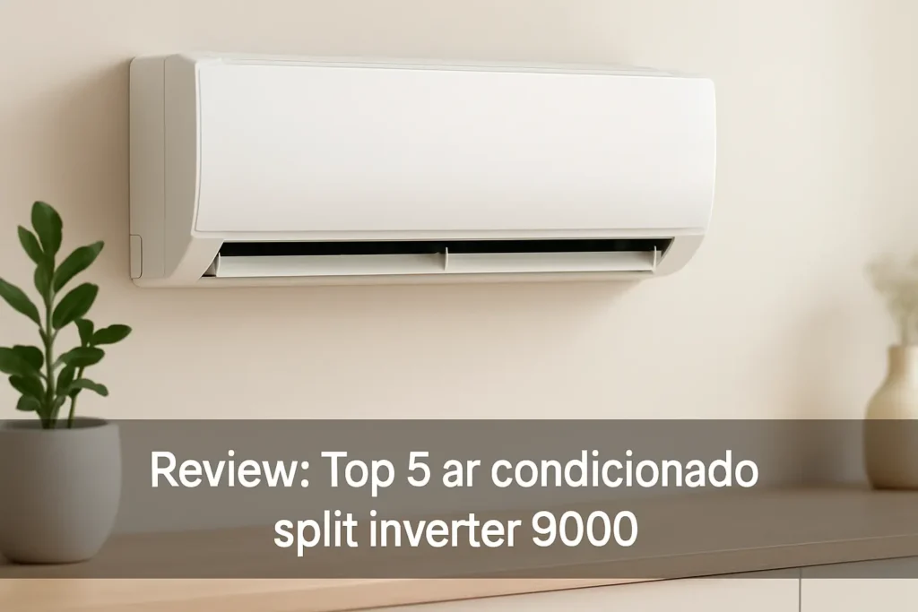 Top 5 ar condicionado split inverter 9000