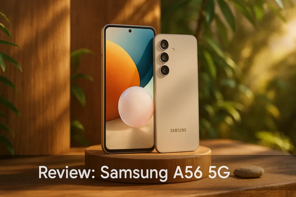 Samsung A56 5G: Desempenho, Tela e Conectividade Premium