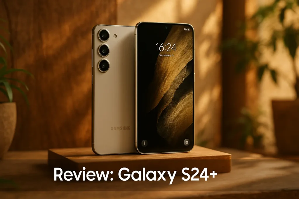 Galaxy S24+: Tela Fluida e Inteligência Artificial