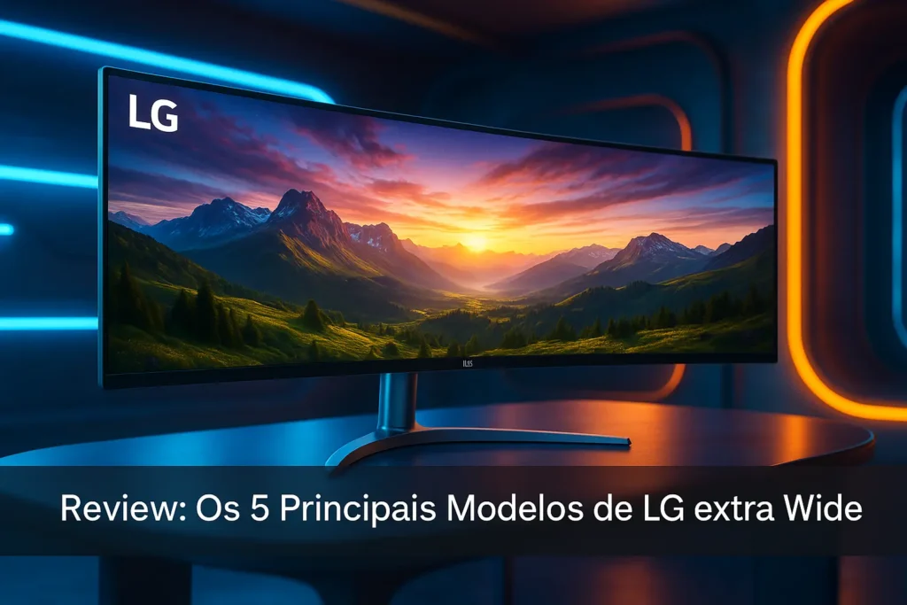Os 5 Principais Modelos de LG extra wide