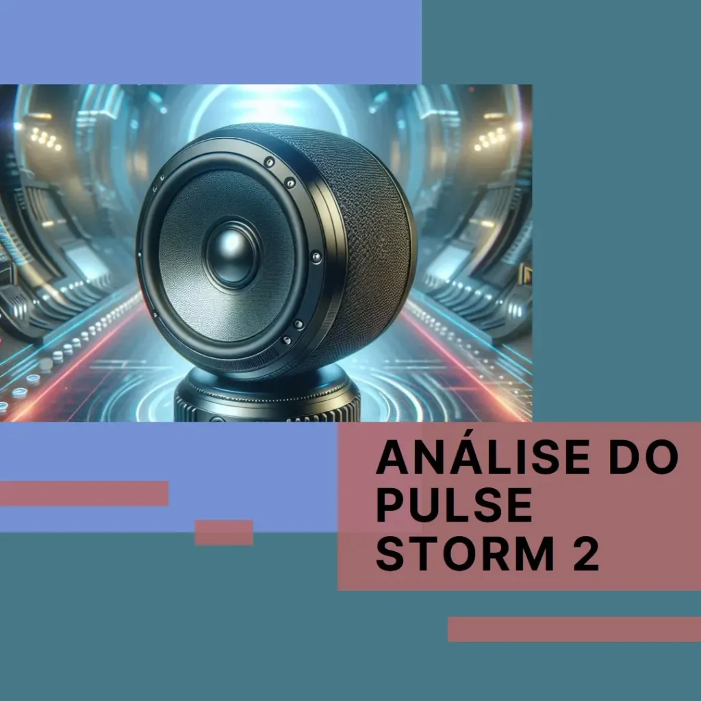 Pulse Storm 2 12" Bluetooth com LED e Rádio FM 1500W