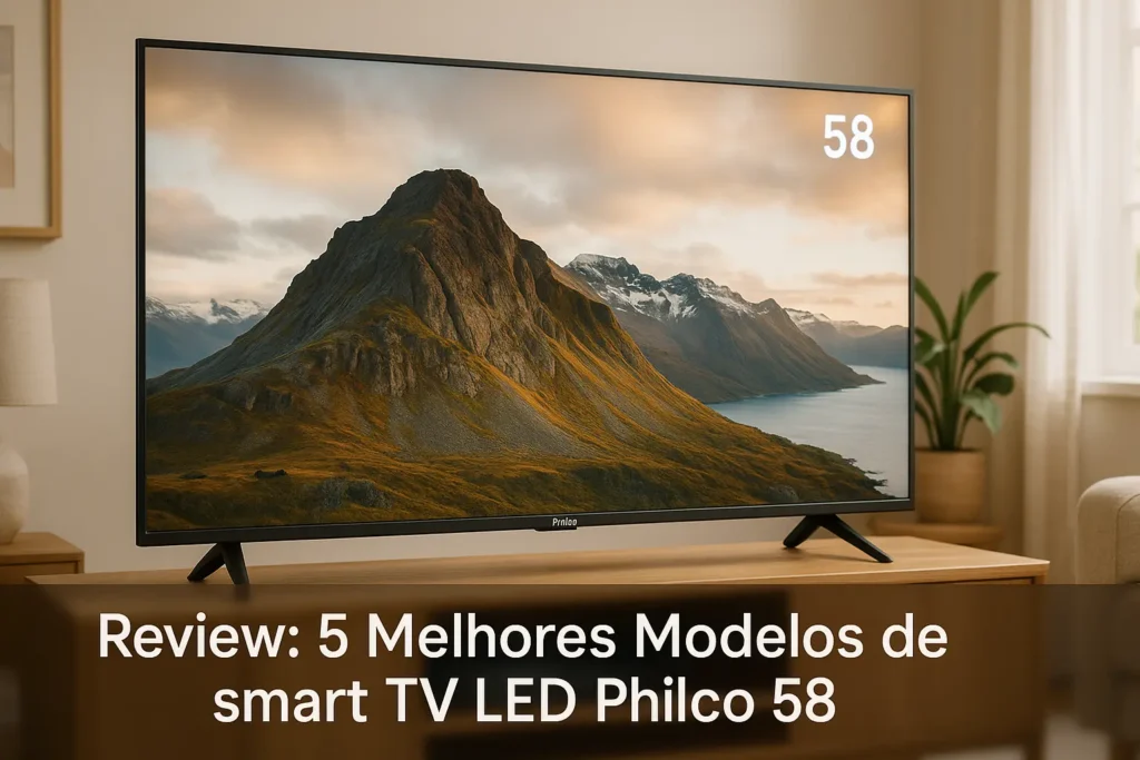 5 Melhores Modelos de smart tv led philco 58
