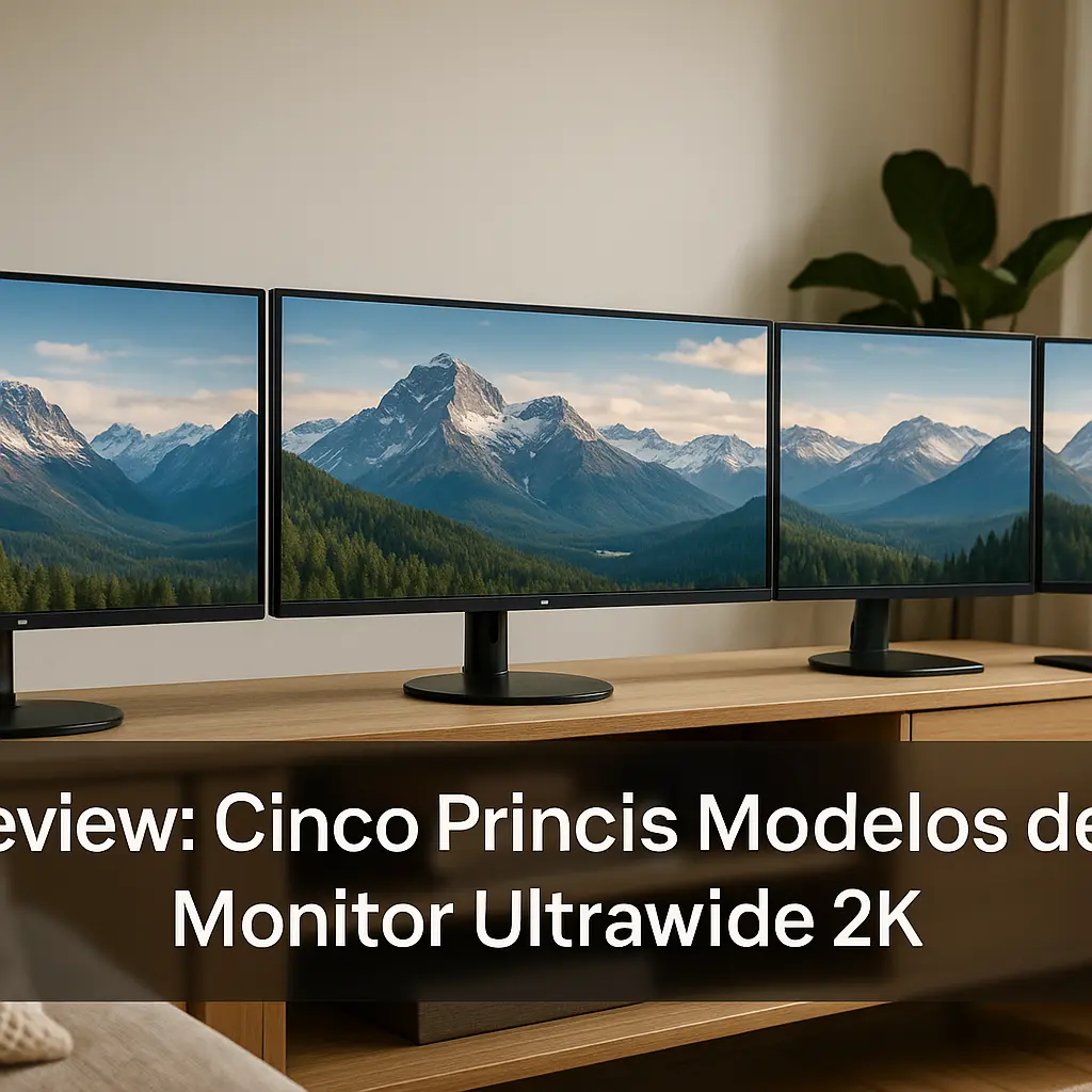 Cinco Principais Modelos de monitor ultrawide 2k