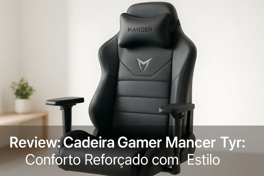 Cadeira Gamer Mancer Tyr: Conforto Reforçado com Estilo