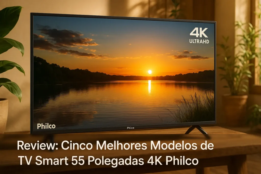Cinco Melhores Modelos de tv smart 55 polegadas 4k philco
