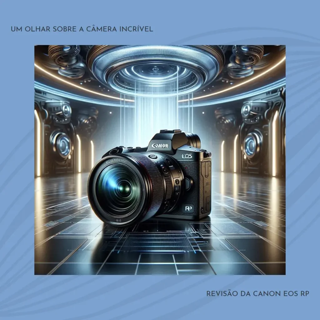 Canon EOS RP com sensor full-frame e foco ultrarrápido