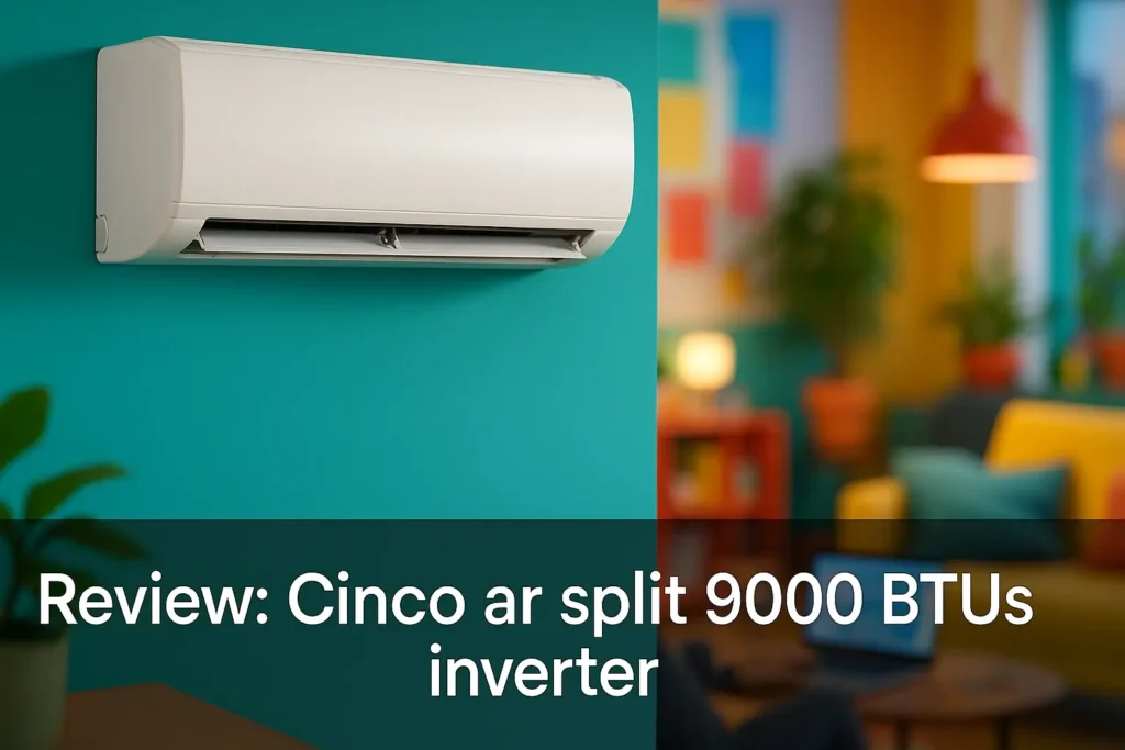 Principais Cinco ar split 9000 btus inverter