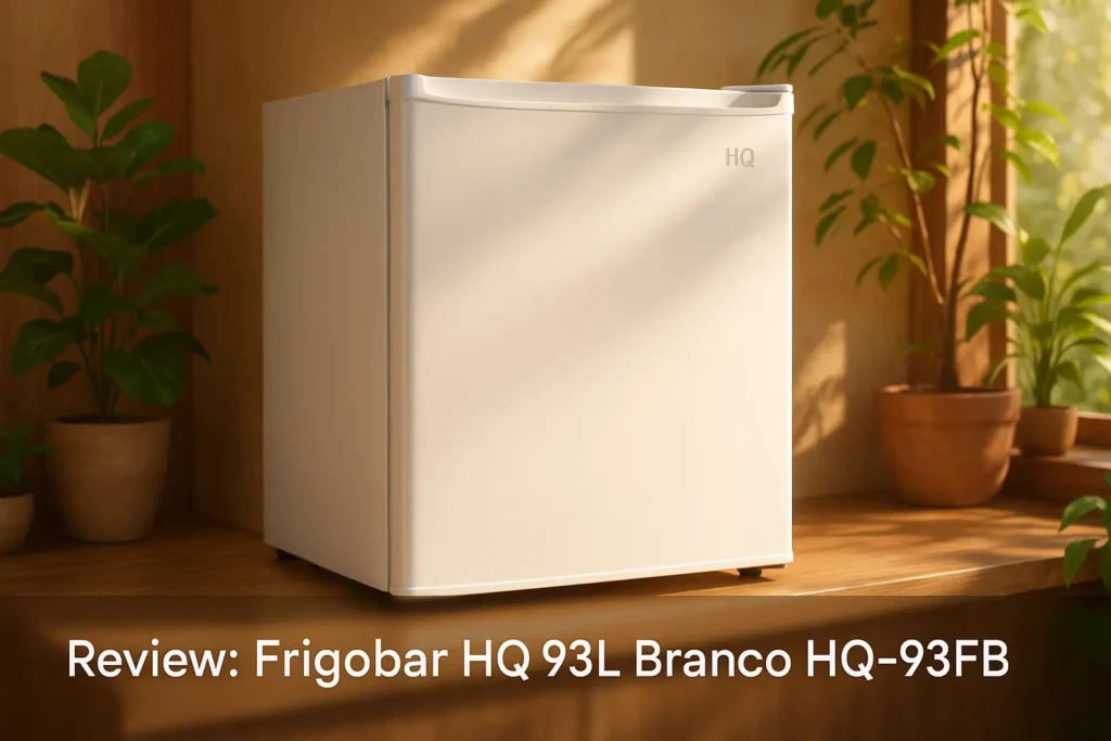Frigobar HQ 93L Branco HQ-93FB: Compacto e Econômico