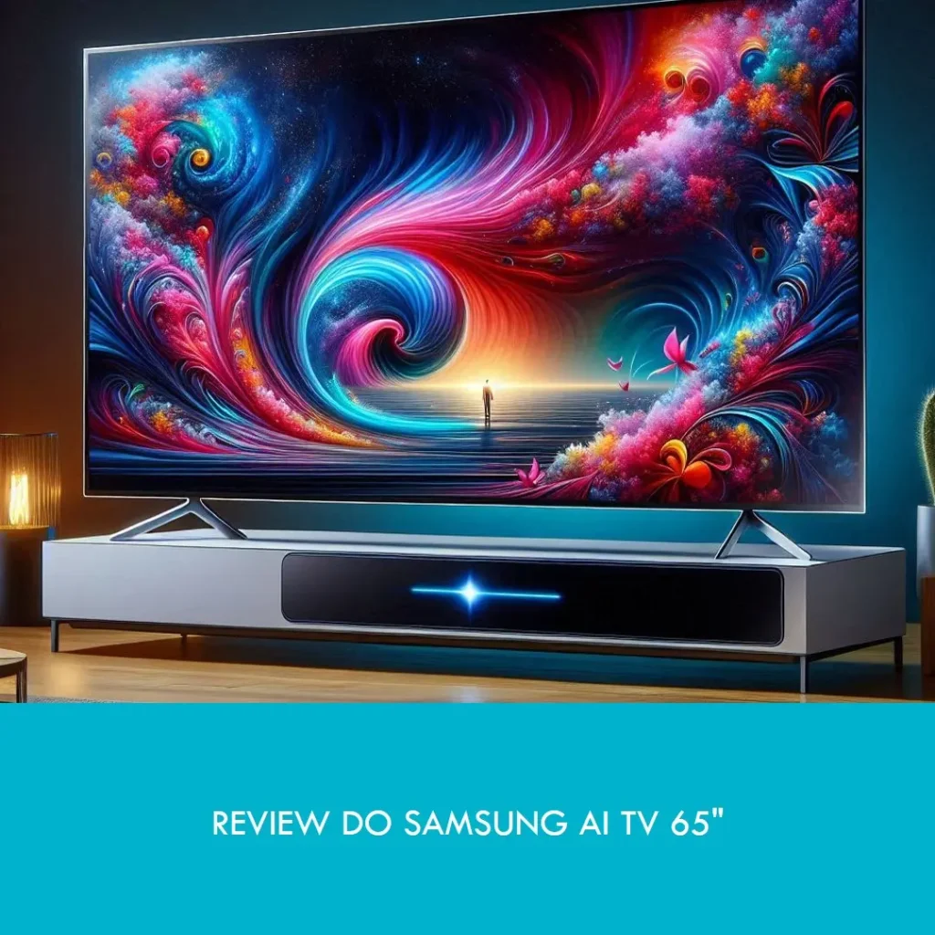 Samsung AI TV 65" OLED 4K com Painel 144hz e Alexa