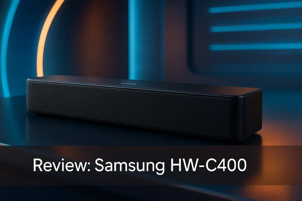 Samsung HW-C400 Barra de Som: Compacta e Potente