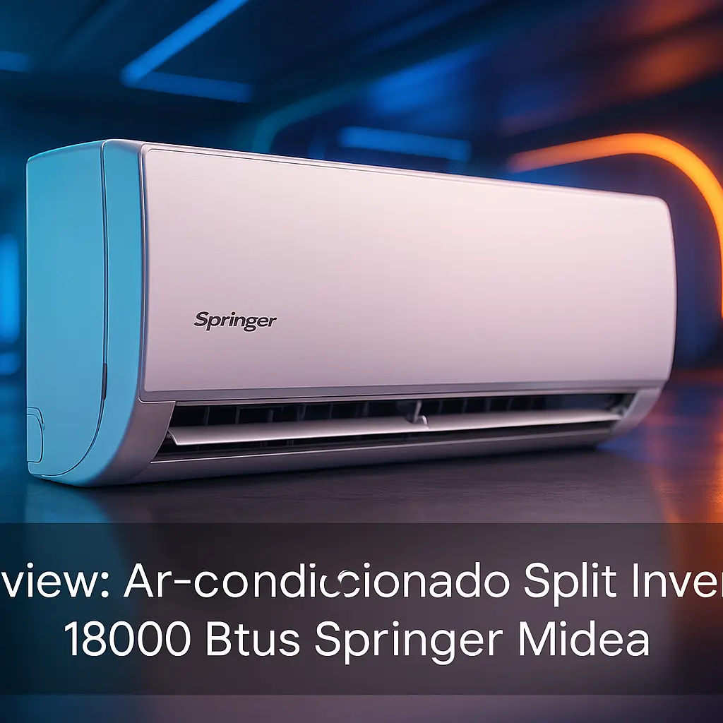 Ar-condicionado Split Inverter 18000 Btus Springer Midea