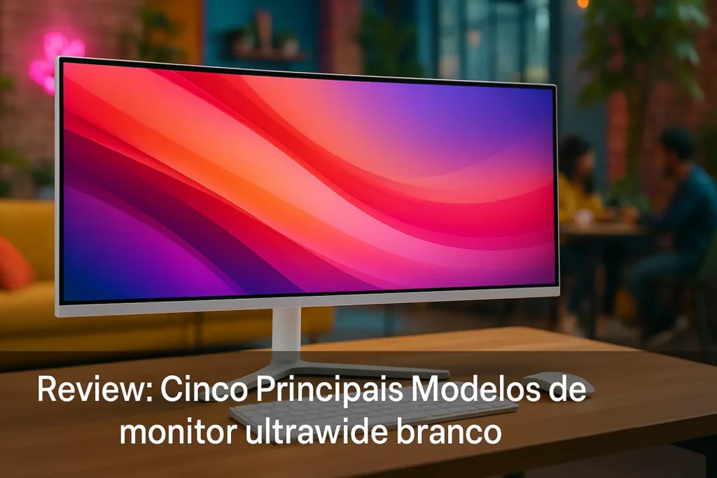 Cinco Principais Modelos de monitor ultrawide branco