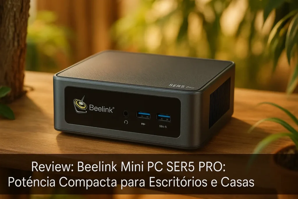 Beelink Mini PC SER5 PRO: Potência Compacta para Escritórios e Casas