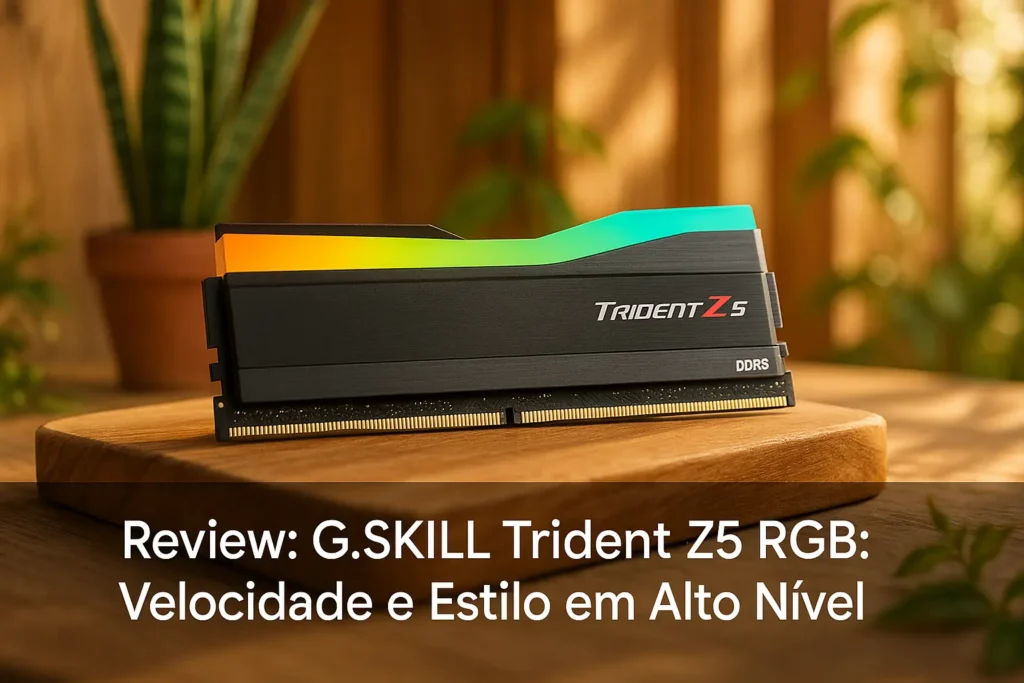 G.SKILL Trident Z5 RGB: Velocidade e Estilo em Alto Nível