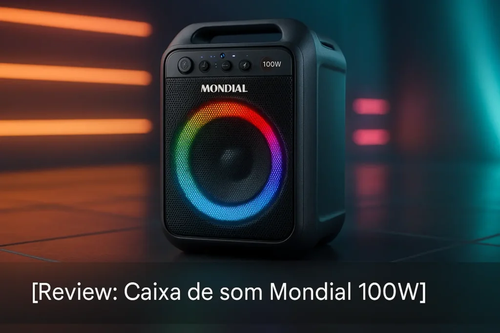 Cinco Principais Modelos de Caixa de som Mondial 100w