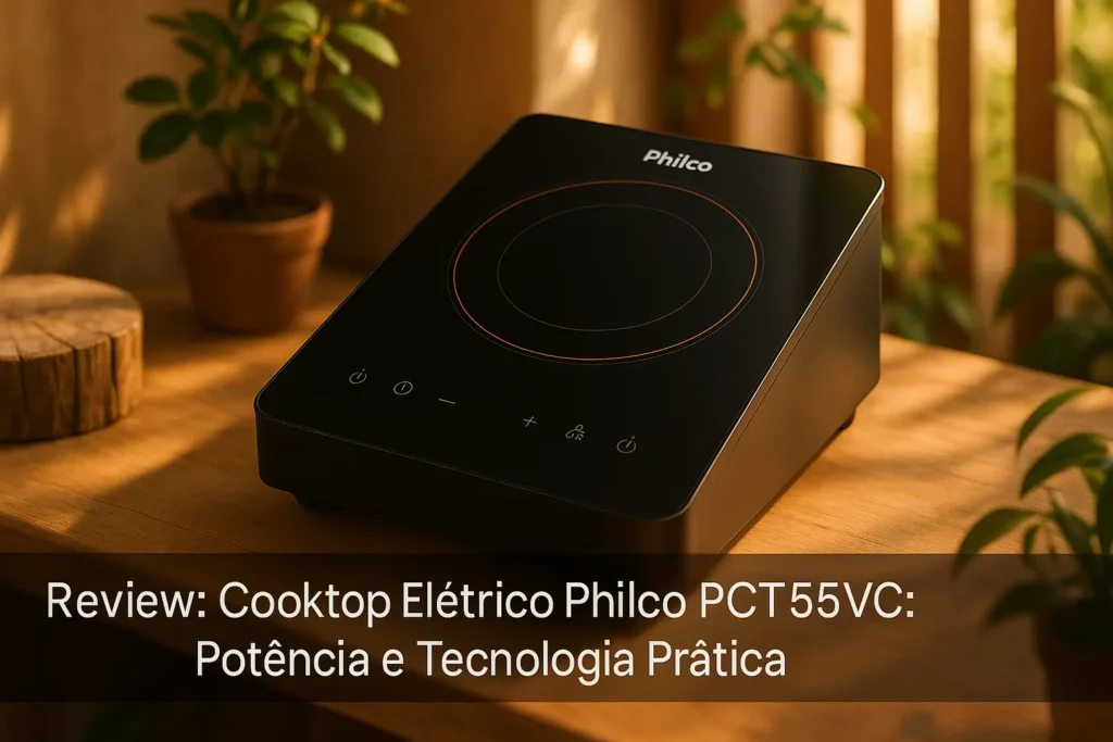 Cooktop Elétrico Philco PCT55VC: Potência e Tecnologia Prática