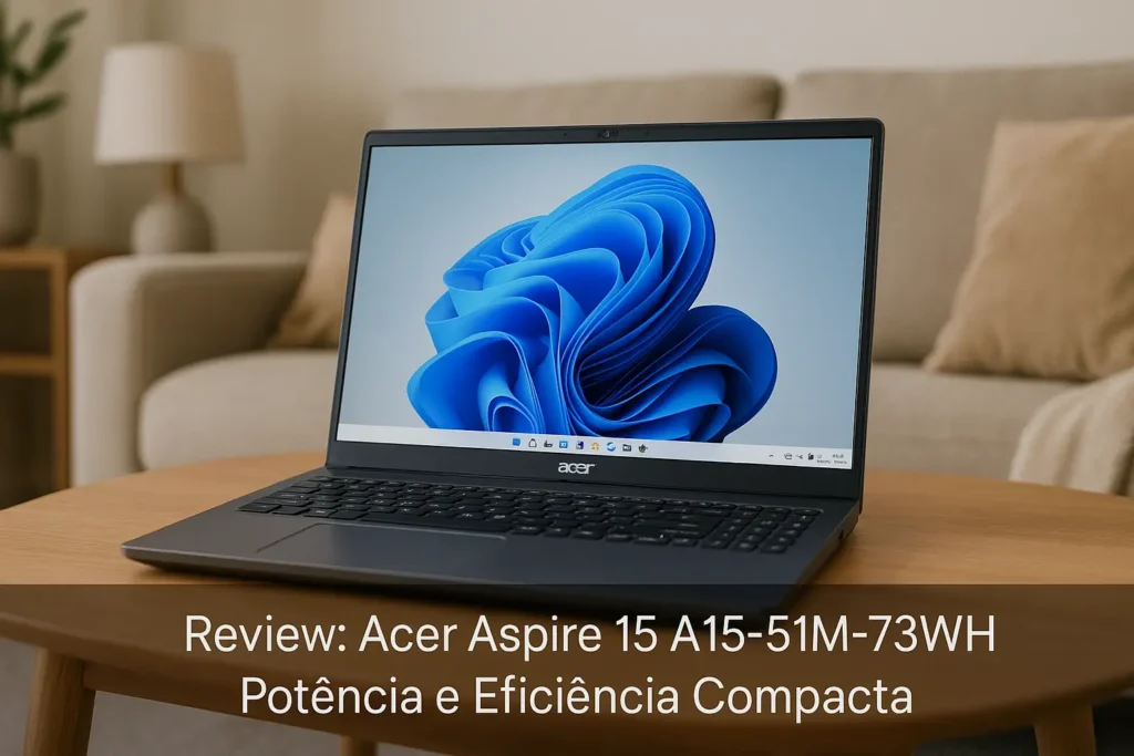 Acer Aspire 15 A15-51M-73WH: Potência e Eficiência Compacta
